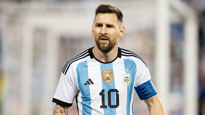 Số áo cầu thủ Argentina Lionel Messi