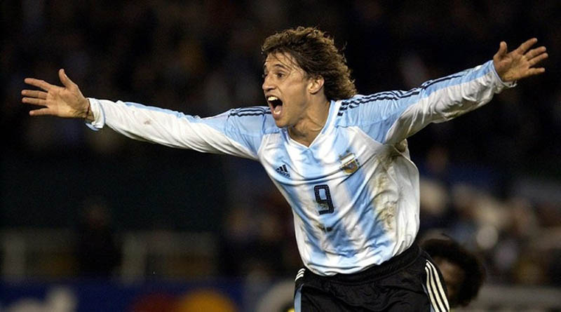 Số áo cầu thủ Argentina Hernan Crespo