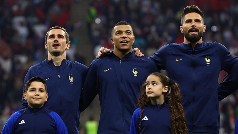 Đội tuyển Pháp 2022 mạnh mẽ